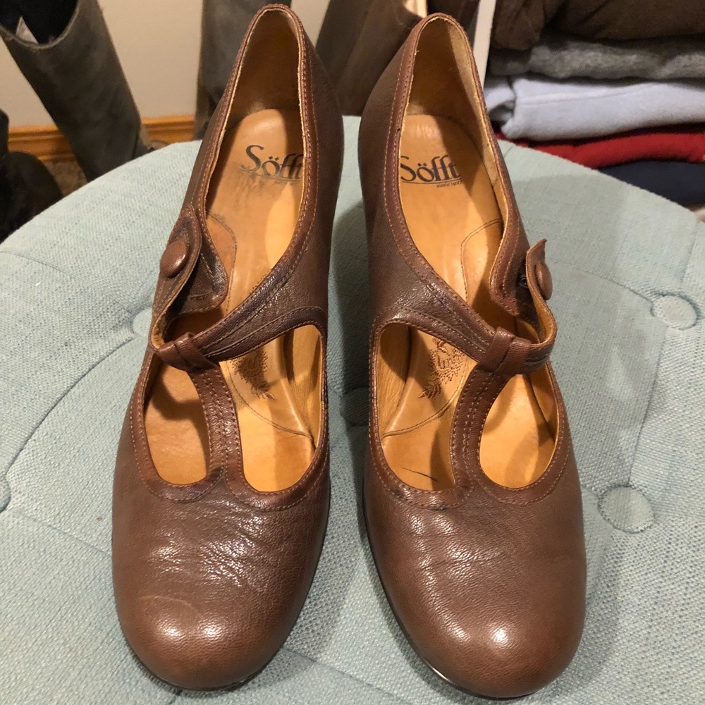 Sofft Mary Jane Kitten Heel